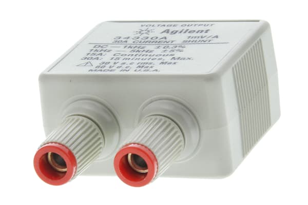 Product image for AGILENT 34330A CURRENT SHUNT, 30A