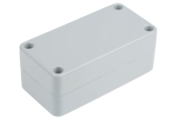 Product image for ABS MOULDED BOX, 100X50X40MM, GREY