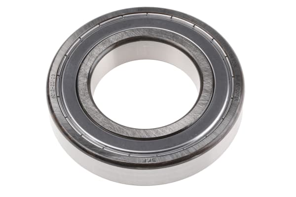 Product image for Bearing, ball, shield, 60mm ID, 110mm OD