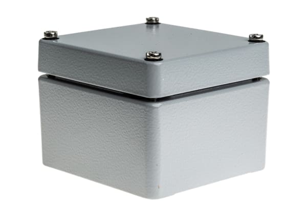 Product image for IP66 ALUMINIUM ENCLOSURE,80X75X57MM