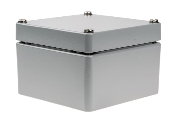 Product image for IP66 ALUMINIUM ENCLOSURE,122X120X80MM