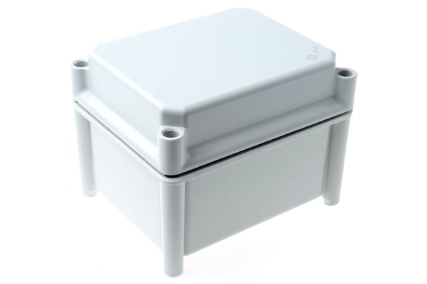 Product image for IP67 enclosure w/opaquelid,185x150x130mm
