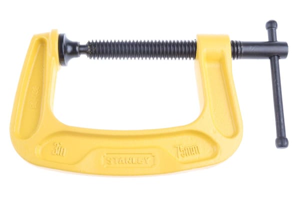 Product image for Stanley Max Steel G Clamp 75mm