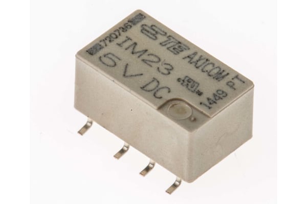 Product image for DPDT RELAY ULTRA-HI SENSITIVE, 2A 5VDC