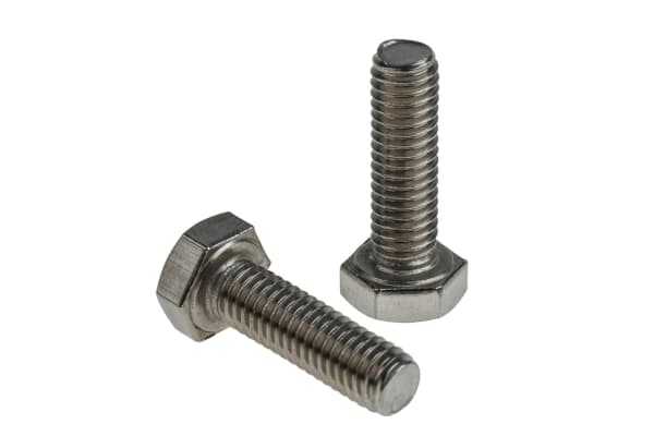 Product image for A2 s/steel hex head set screw,M6x20mm