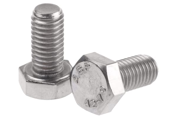 Product image for A2 s/steel hex head set screw,M8x16mm