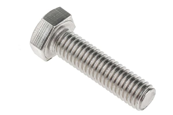Product image for A2 s/steel hex head set screw,M8x30mm