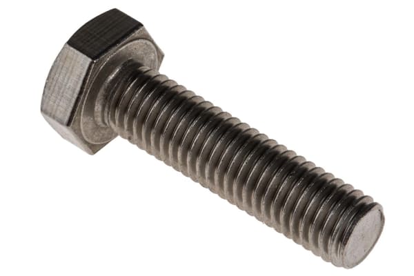 Product image for A2 s/steel hex head set screw,M10x40mm