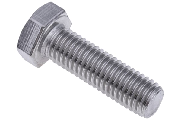 Product image for A2 s/steel hex head set screw,M12x40mm