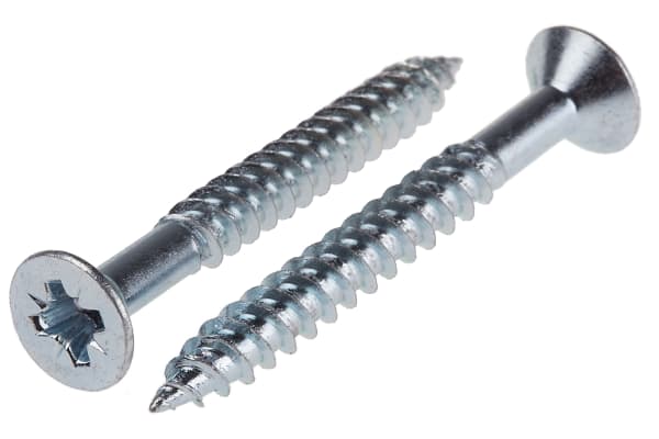 Product image for 2 thread csk head woodscrew,No.12x2in