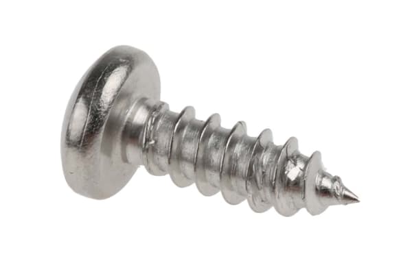 Product image for Cross self tapping screw,No.8x12.7mm
