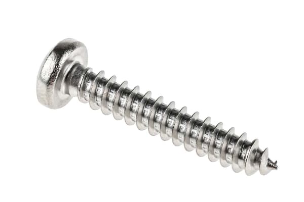 Product image for Cross self tapping screw,No.8x25.4mm