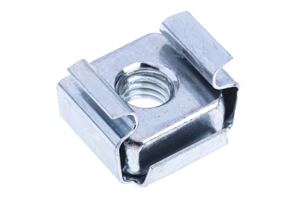 Product image for ZnPt steel narrow type caged nut,M5