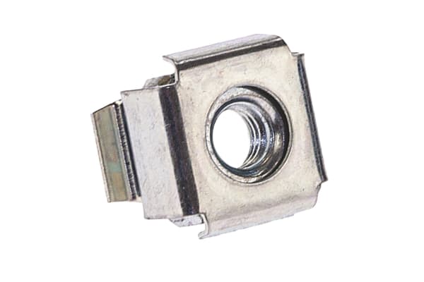 Product image for ZnPt steel wide type caged nut,M5