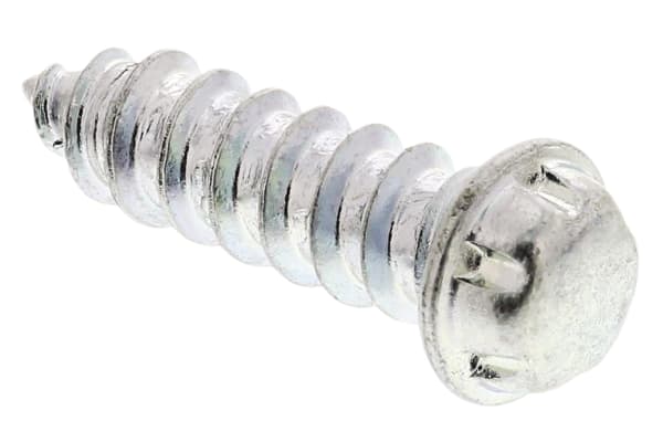 Product image for ZNPT STEEL SELF TAPPING SCREW,NO.6X12MM