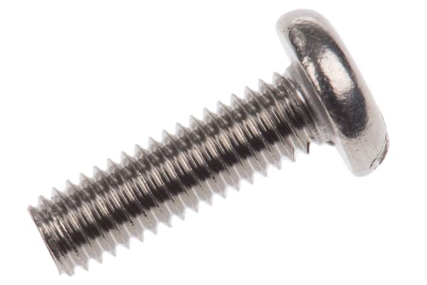 Product image for A2 s/steel slot pan head screw,M3x10mm