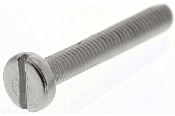 Product image for A2 s/steel slot pan head screw,M3x20mm