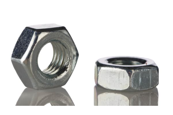 Product image for A2 s/steel metric coarse thread nut,M3