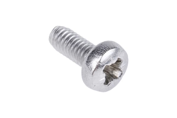 Product image for A2 s/steel cross pan head screw,M2.5x6mm