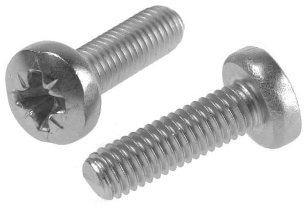 Product image for A2 s/steel cross pan head screw,M6x20mm