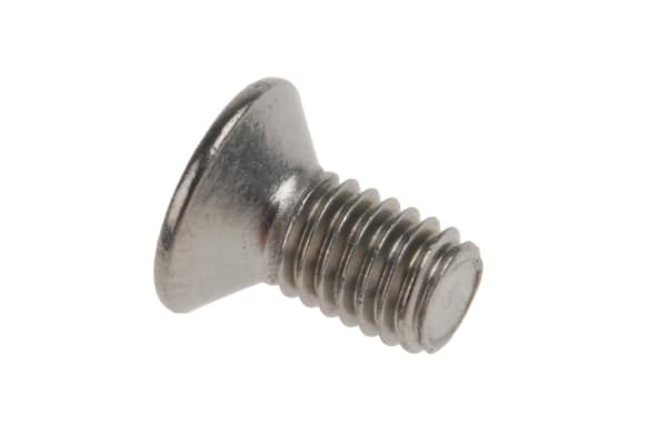 Product image for A2 s/steel cross csk head screw,M3x6mm