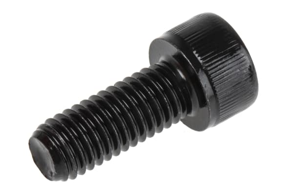 Product image for Blk steel hex skt cap head screw,M8x20mm