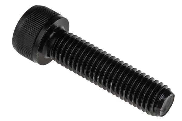 Product image for Blk steel hex skt caphead screw,M10x40mm