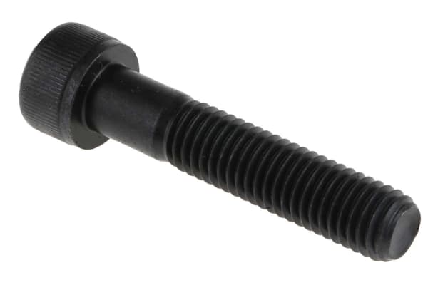 Product image for Blk steel hex skt caphead screw,M10x50mm