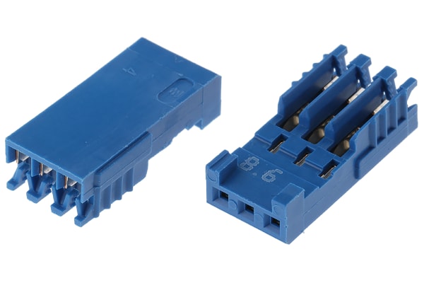 Product image for 3 WAY SINGLE ROW HE14 IDT CABLE SOCKET