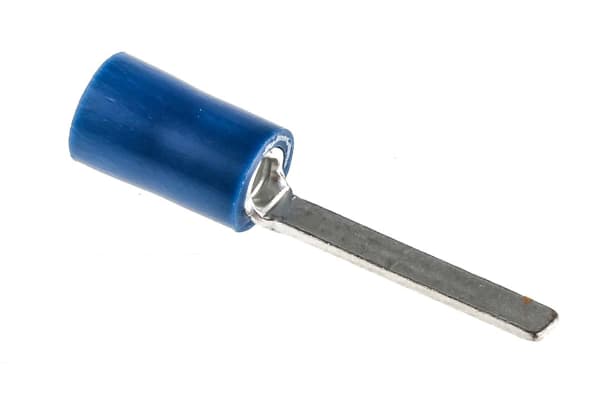 Product image for Blue crimp blade terminal,1.5-2.5sq.mm