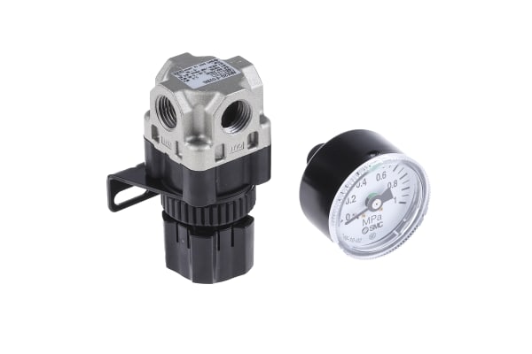 Product image for Pressure regulator 20bar in. 1/4""