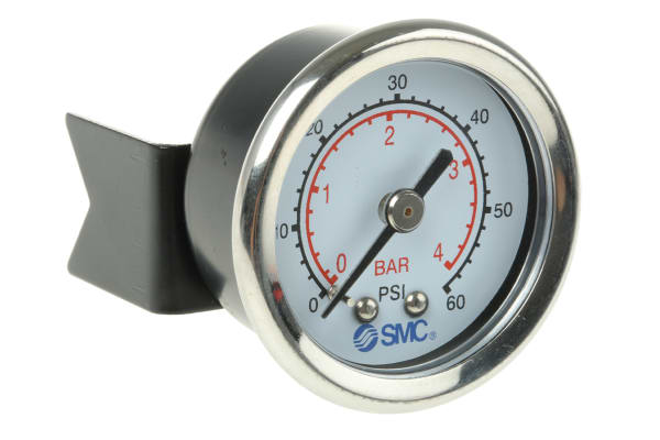 Product image for Pressure gauge 40mm panel mount 4 bar