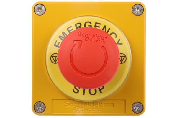Product image for IP65 TURN RELEASE EMERGENCY STOP SWITCH
