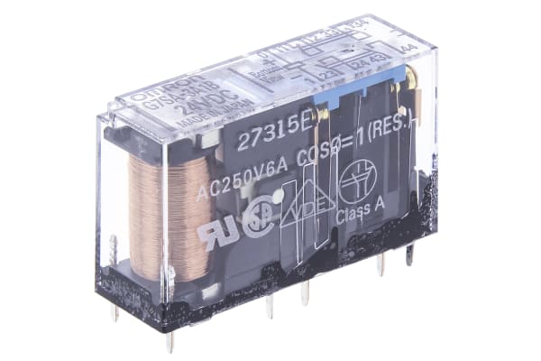 Product image for Force guided Relay, 3PST-NO, SPST-NC, 6A