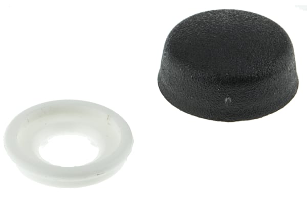 Product image for Black dome cap & cup washer kit