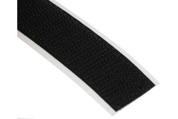 Product image for VELCRO HOOK TAPE 5M X 20MM, BLACK