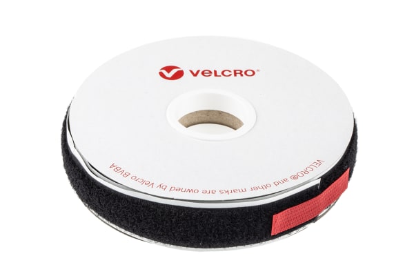 Product image for VELCRO LOOP TAPE 5M X 20MM, BLACK