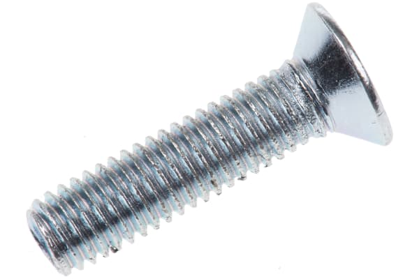 Product image for ZnPt steel cross csk head screw,M5x20mm