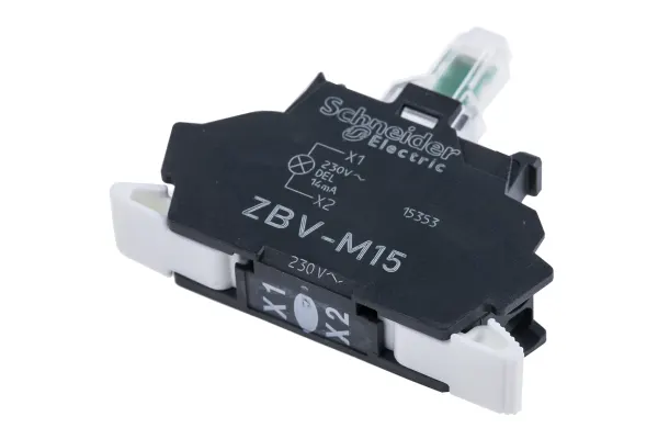 Product image for 230-240Vac LED whte wth cage clmp