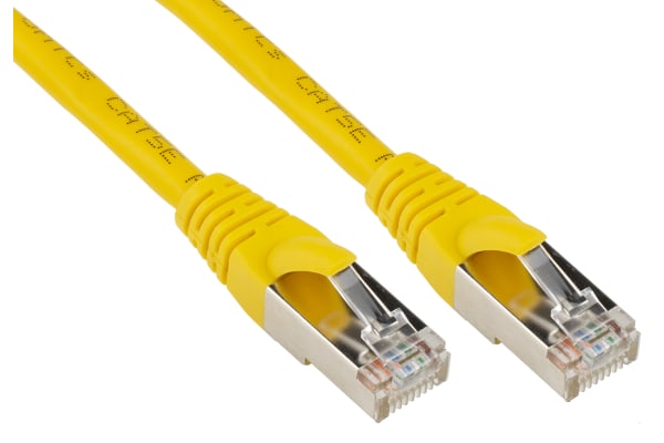 Product image for Patch cord Cat 5e FTP PVC 3m Yellow