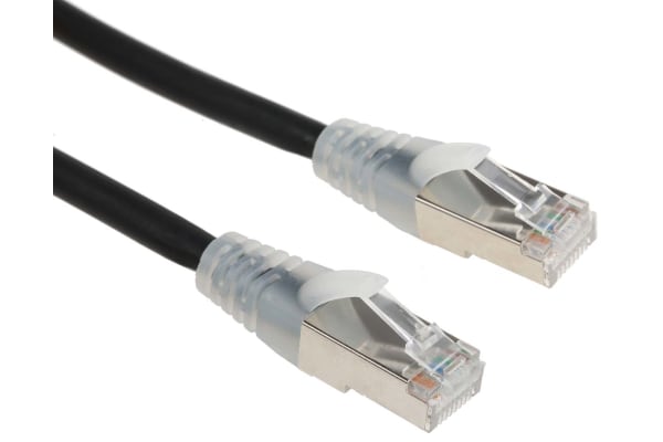 Product image for Patch cord Cat 6 FTP LSZH 1m Black