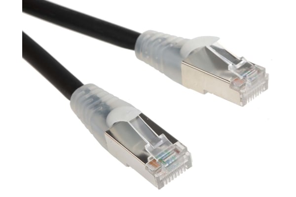 Product image for Patch cord Cat 6 FTP LSZH 10m Black