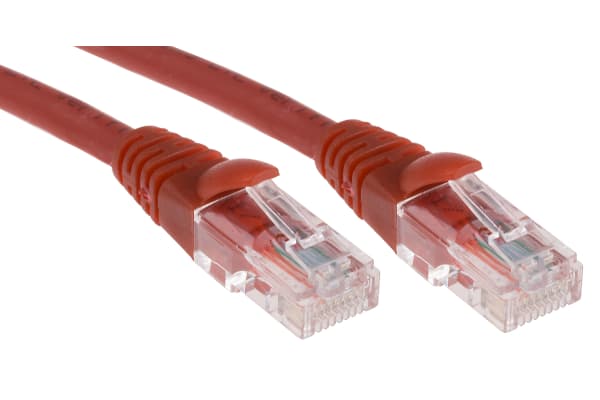 Product image for Patch cord Cat 5e UTP LSZH 1m Red