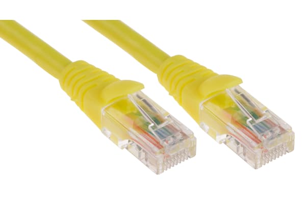 Product image for Patch cord Cat 5e UTP LSZH 2m Yellow