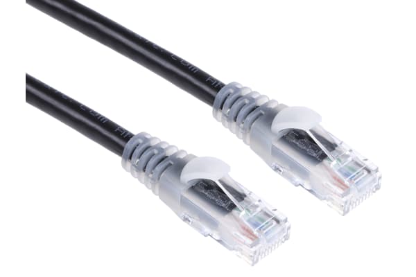 Product image for Patch cord Cat 6 UTP PVC 10m Black