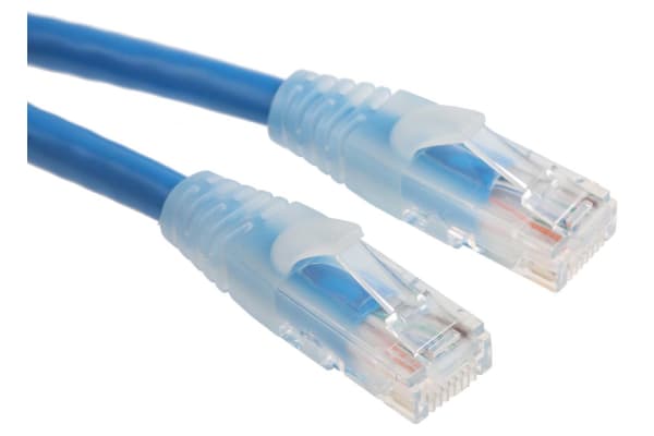 Product image for Patch cord Cat 6 UTP PVC 5m Blue