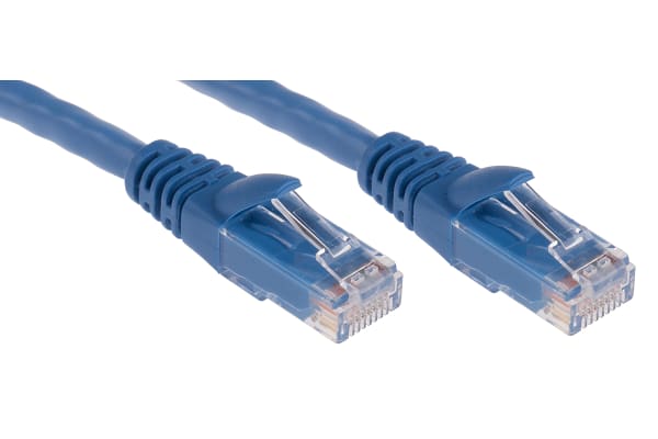 Product image for Patch cord Cat 6 UTP PVC 10m Blue