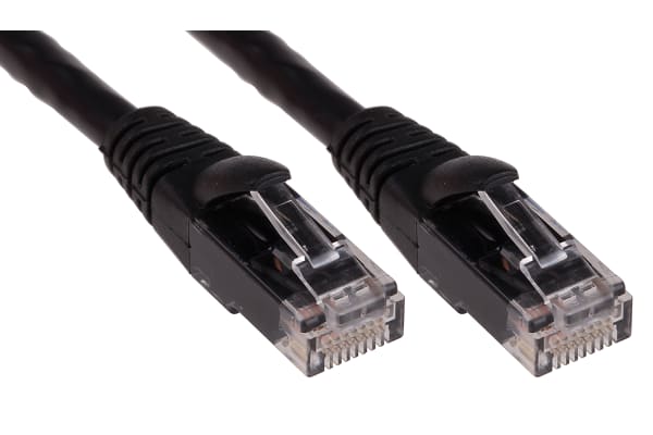 Product image for Patch cord Cat 6 UTP PVC 3m Black