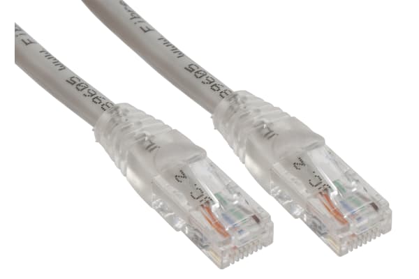 Product image for Patch cord Cat 6 UTP PVC 0.5m Grey