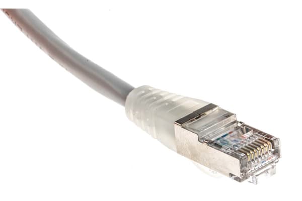 Product image for Patch cord Cat 5e FTP PVC 1m Grey